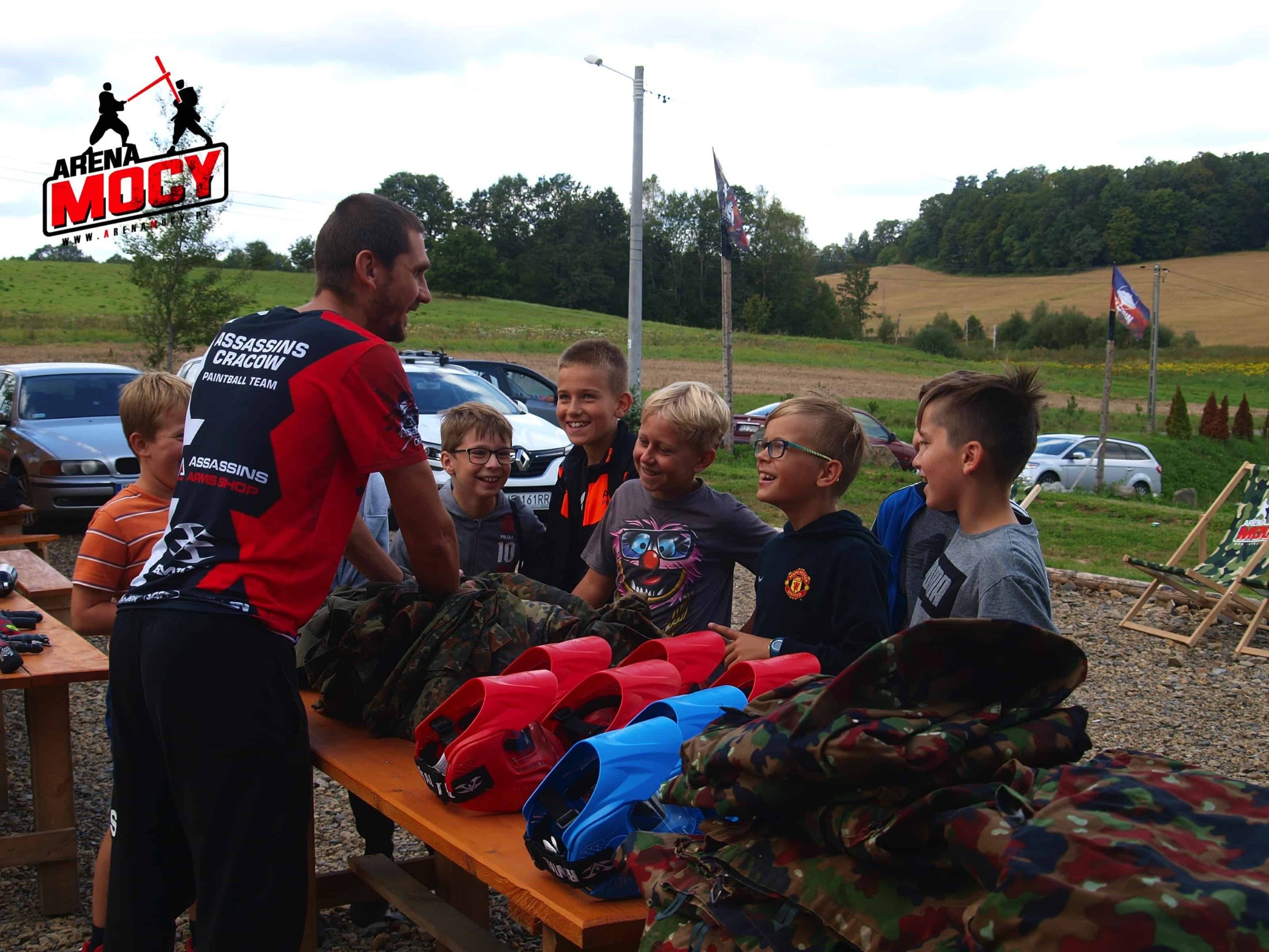 Paintball dla dzieci Arena Mocy opinie