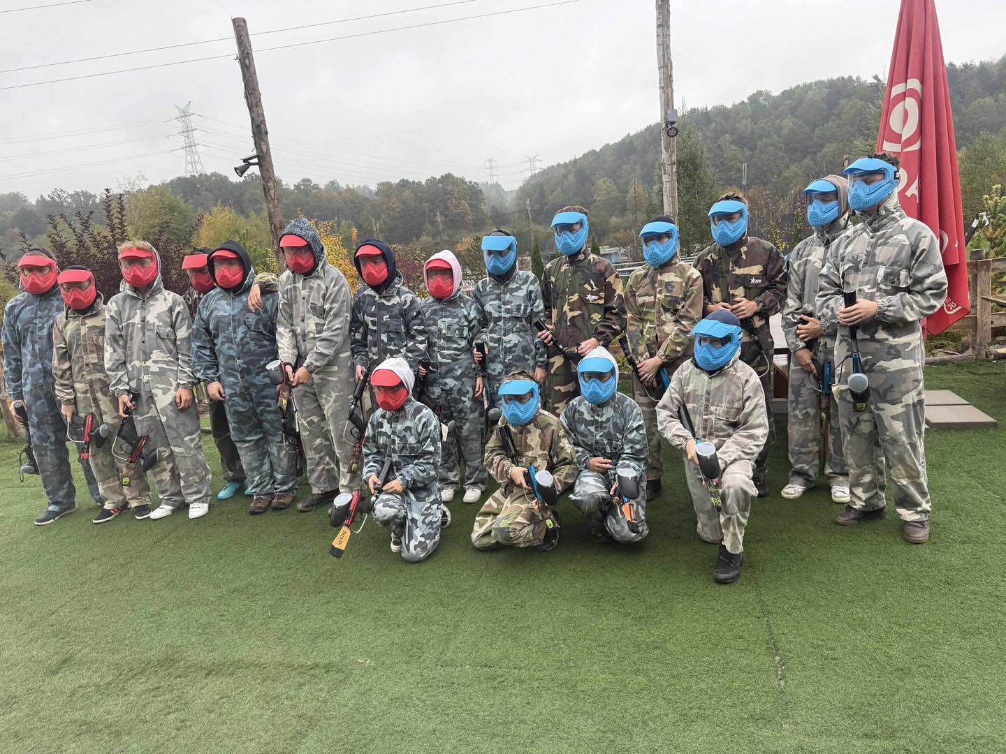 Imprezy firmowe na największym polu paintballowym