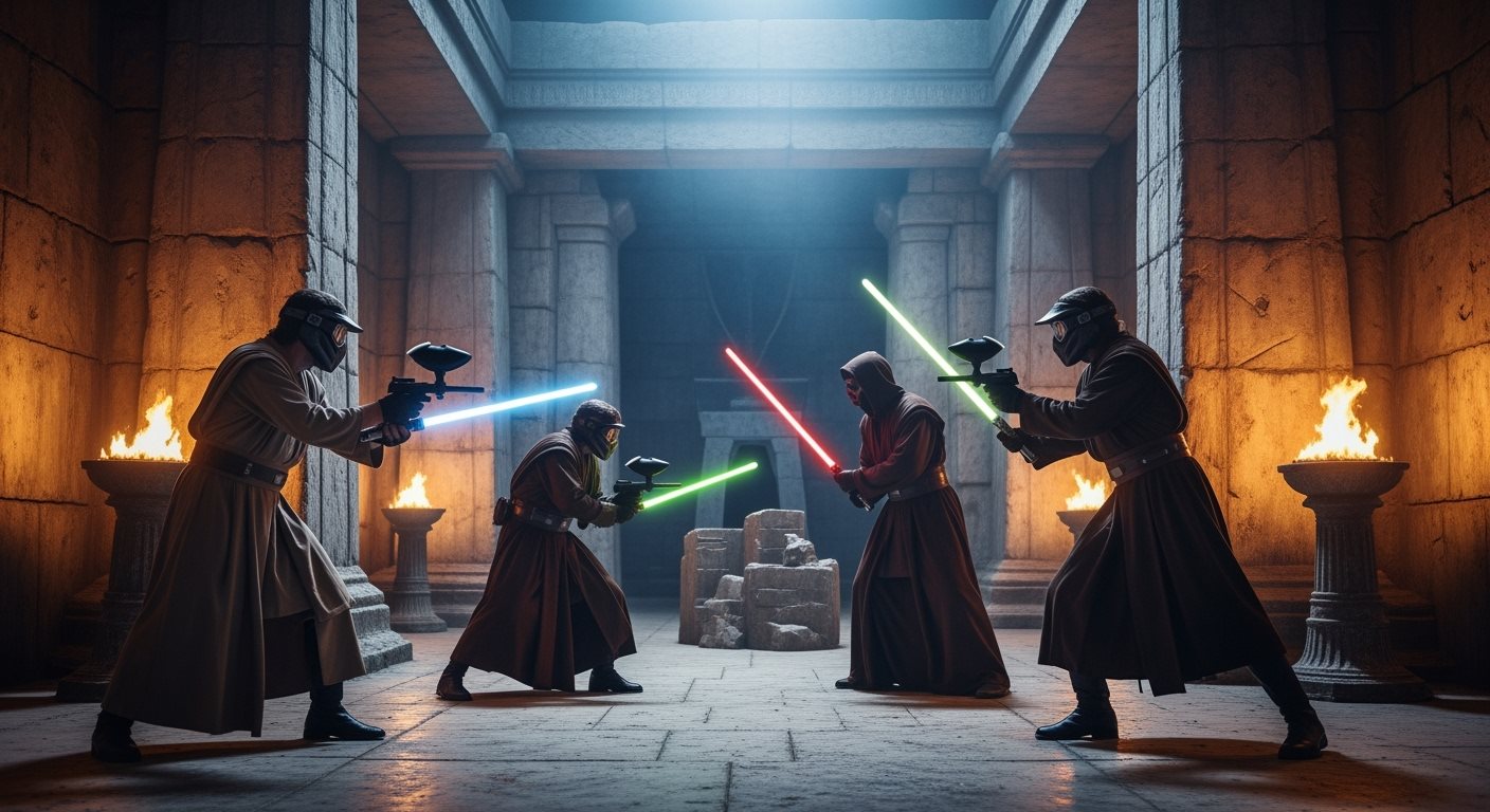 Paintball scenariuszowy Star Wars bitwa Jedi kon 20251015210157 - Arena Mocy paintball