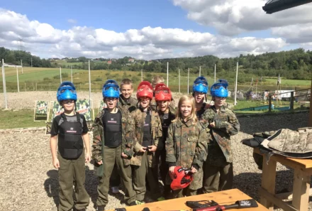Instruktorzy paintball Arena Mocy