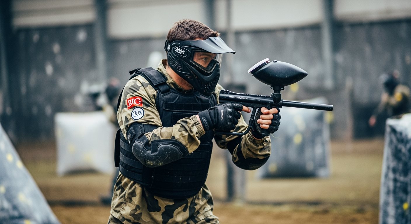 Professional paintball player wearing tactical ves 20251002223529 - Arena Mocy paintball