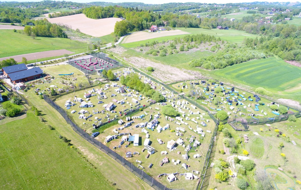 Turniej paintballowy na największym polu w Polsce