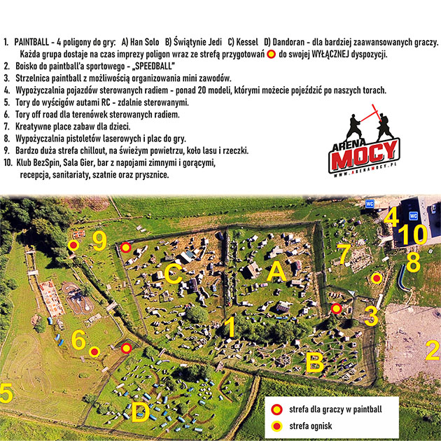 Road sign pointing to Arena Mocy paintball locatio 20250930235717 - Arena Mocy paintball